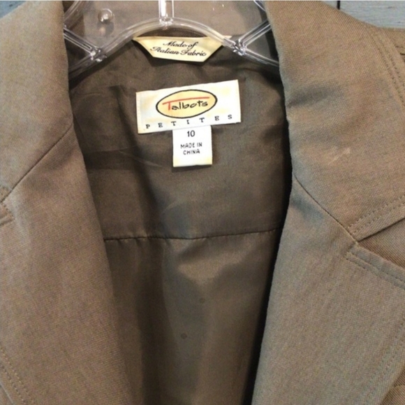 Talbots Tan Suit - Picture 4 of 11